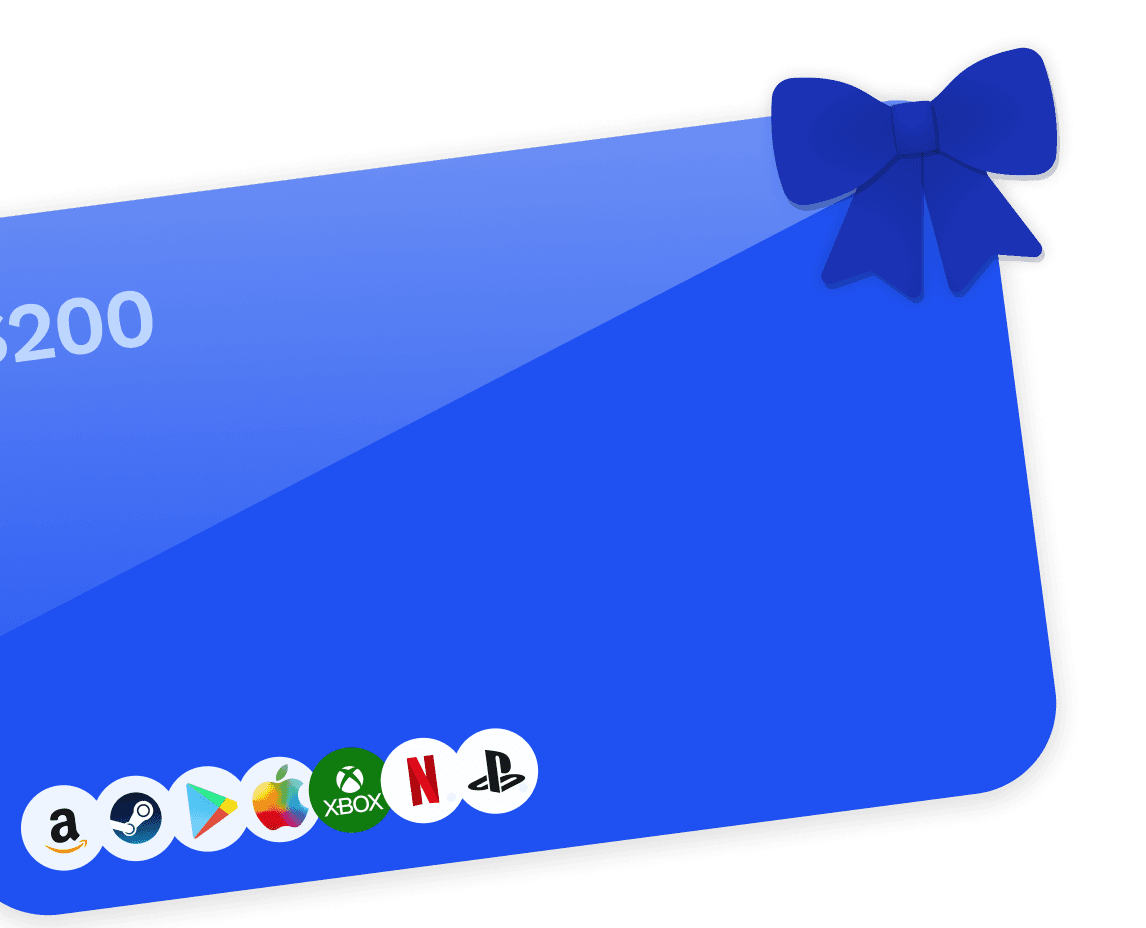 Receive your digital gift card instantly.